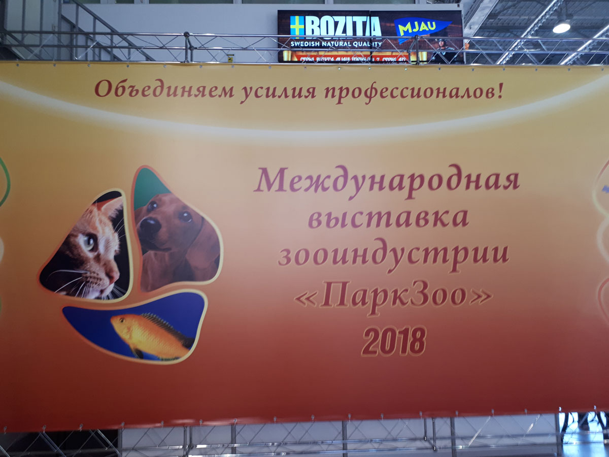Выставка в Москве, «Парк Зоо» (сентябрь 2018)